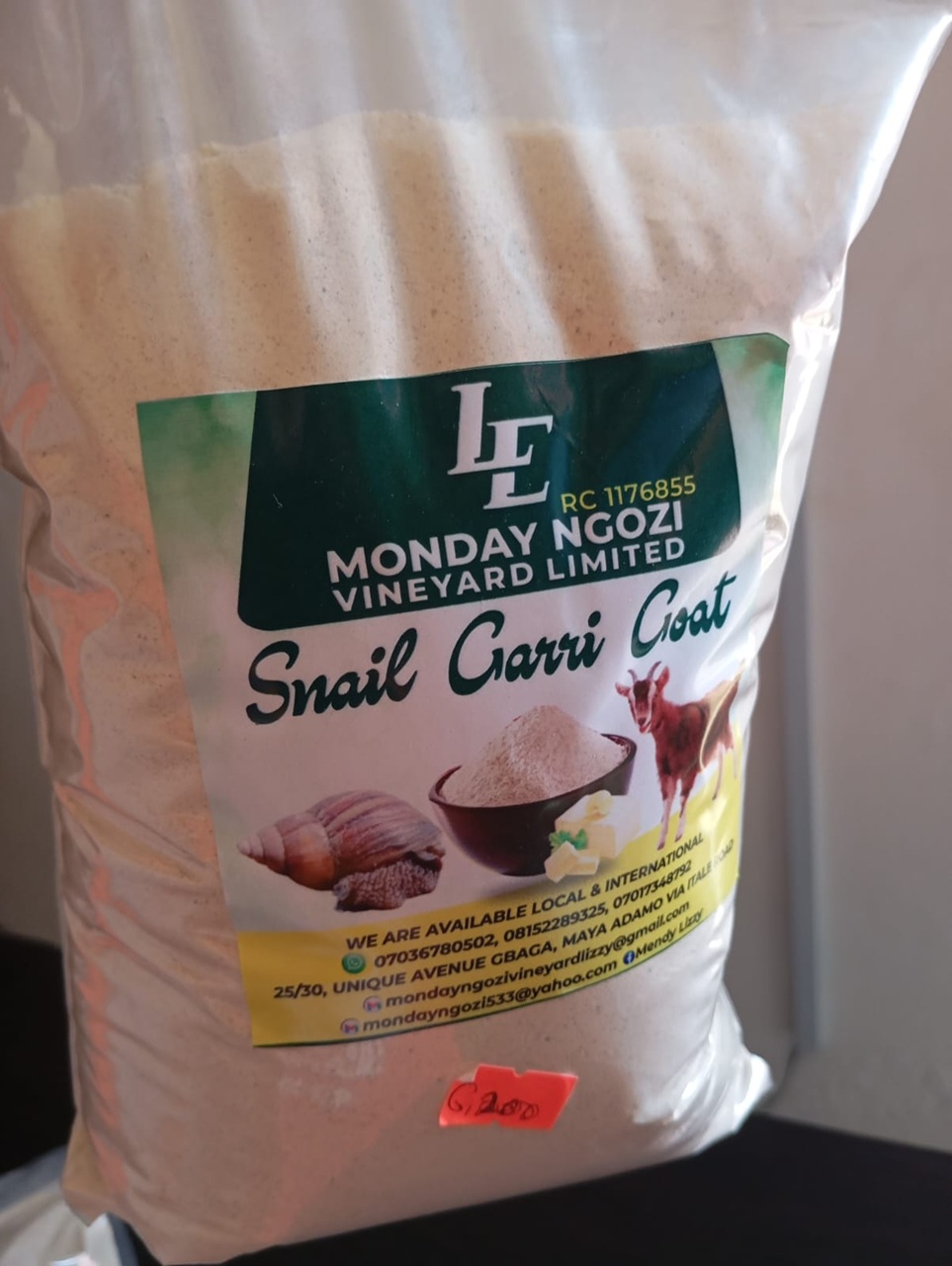 Plantain Flour (Amala Ogede)